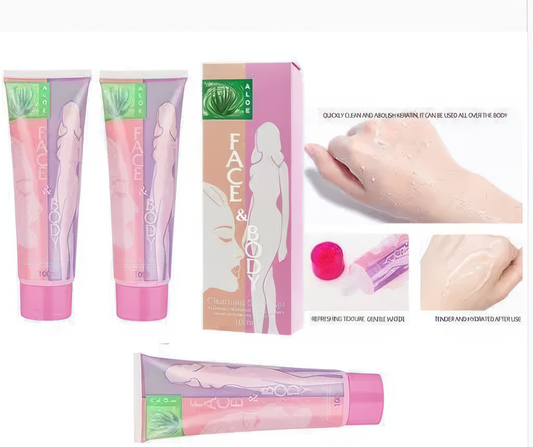 Skin Brightening And Cleansing Scrub Gel